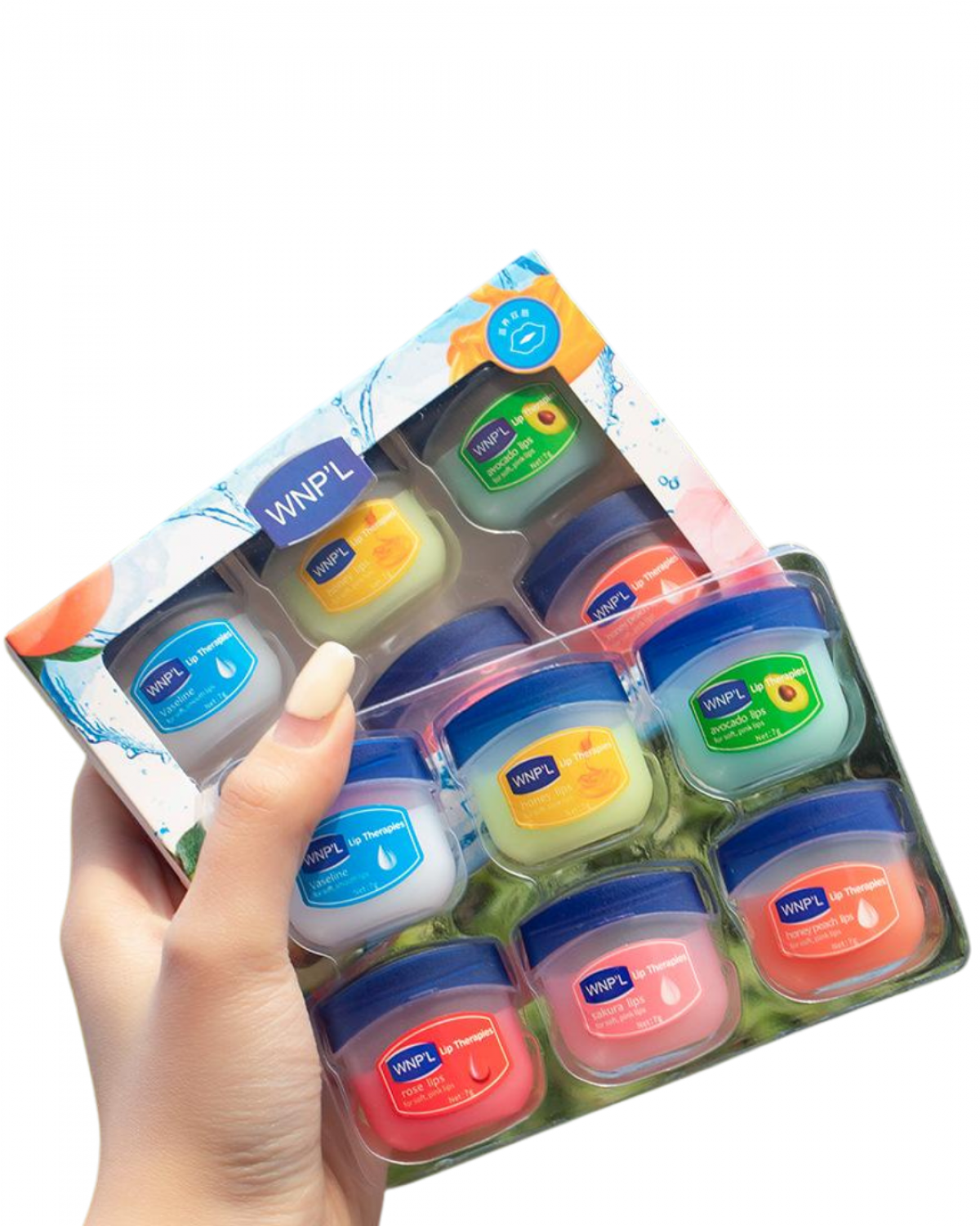 Juego de Bálsamo Labial 6 en 1