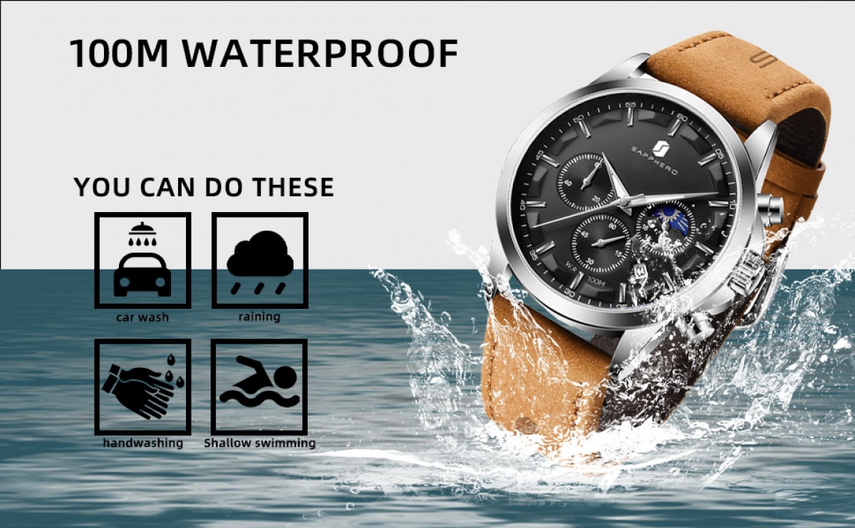 Reloj Sapphero Brown 